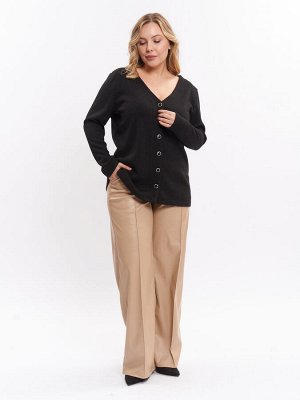 Кардиган в рубчик GA81008BLK01