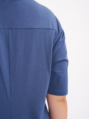 Футболка из хлопка 2SFU21502DBL09