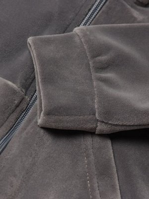 Толстовка Крошка Я Plushy, -92, серый