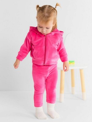 Толстовка Крошка Я Plushy, -92, фуксия