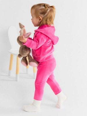 Толстовка Крошка Я Plushy, -92, фуксия