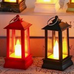 Светодиодный фонарь (свеча), с эффектом мерцания