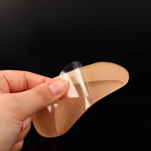 Супинаторы для обуви, на клеевой основе, 9.7x5.5 см, пара, бежевые