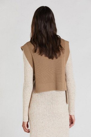 Жилетка- organic beige