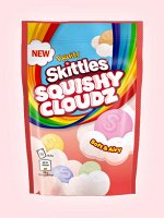 Воздушное суфле Скитлс Squishy Cloud Pouch Fruits 94 гр