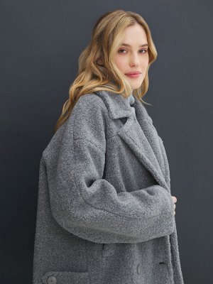Женское полупальто тедди MAISON DAVID LILOU_TEDDY 05