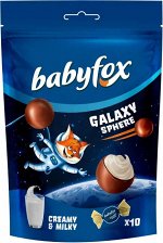 Конфеты шоколадные с молочной начин. Babyfox Galaxy sphere 130г