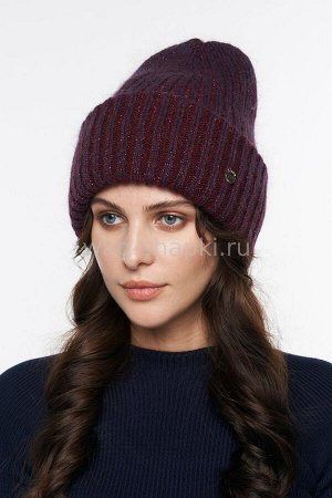 Шапка Женская РВ249 (императорский/бордо)