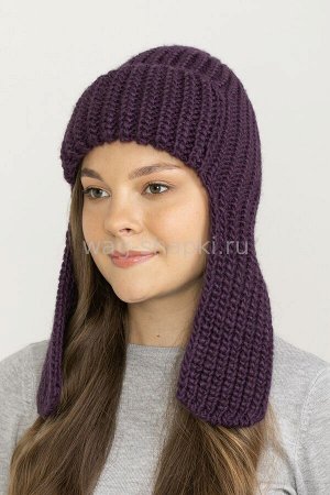 Ушанка Женская РВ260 (фиолетовый)