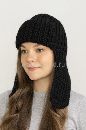 Ушанка Женская РВ260 (черный)