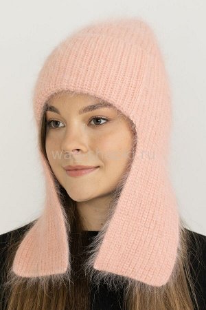 Ушанка Женская РВ285 (коралловый)