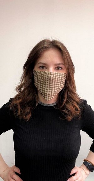 Маска защитная из неопрена с принтом (S-M) (принт №59)
