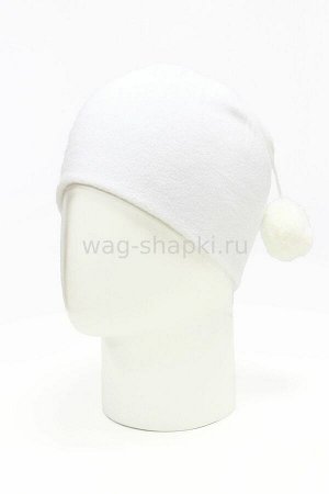 Шапка Спортивная Флис (белый)