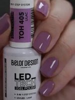 Belor Design Гель д/ногтей Led Tech тон 405 лиловый /6