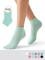 COTONE 1201 Носки женские (MINIMI)   хлопок однотонные укороченные