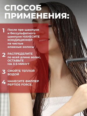 Концепт Кондиционер молекулярное восстановление с пептидами Concept PEPTIDE FORCE, 300 мл