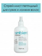 Tefia Спрей-мист пептидный для сухих и ломких волос Tefia Ambient Moisture 250 мл Тефия