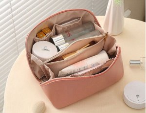 Косметичка-органайзер дорожная из экокожи 23х10,5х13 см
