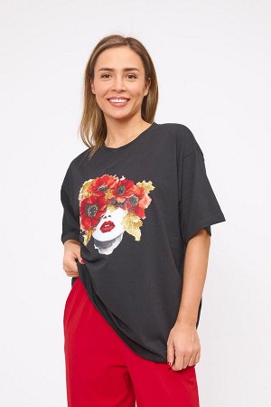 Пижама Red lips (футболка + брюки)