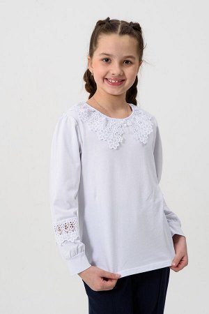 Блузка Флорентина длинный рукав школьная