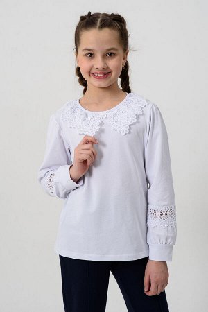 Блузка Варианты расцветки: голубой, белый
Ткань: кулирка с лайкрой, Состав: 92% хлопок; 8% лайкра
Эта блузка станет идеальным выбором для школьного гардероба вашей дочери. Выполненная в классическом с