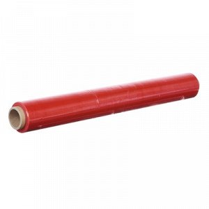 Стретч-пленка, красный, 500 мм х 70 м, 0,65 кг, 20 мкм