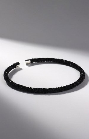 Колье «Шанталь», чёрное, 30 см