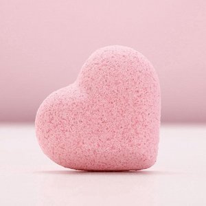 Бомбочка для ванны «Люблю тебя», 130 г, аромат пионов, Чистое счастье