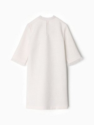 Платье нарядное детское MINAKU: PartyDress, цвет белый, рост