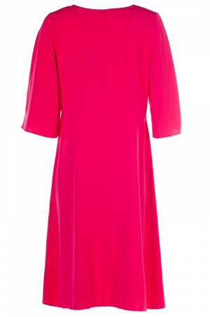 Женское платье миди розовое 2299970 размер 48, 50, 52