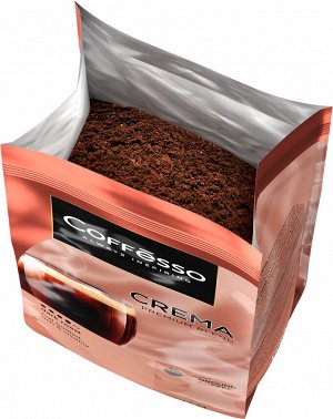 Кофе Coffesso CREMA 250г м/у молотый (1/12) НОВИНКА 102491