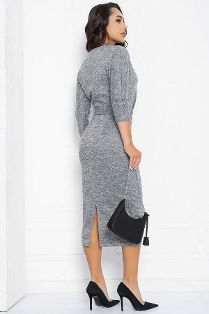 Платье Эврика (серое) П12343-10