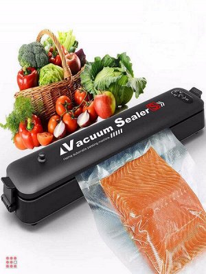 Вакуумный упаковщик для пищевых продуктов, 10 пакетов