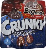 Шоколад Кранки хрустящий Big Pouch большой пакет &quot;Хрустящее печенье&quot;, Lotte 72г,