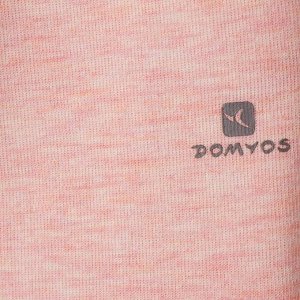 Брюки спортивные детские 500 розовые/оранжевые DOMYOS
