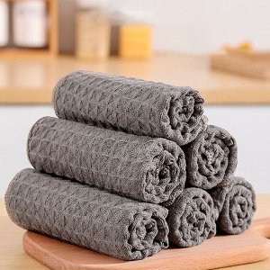 Вафельное кухонное полотенце (25х25) 5 шт