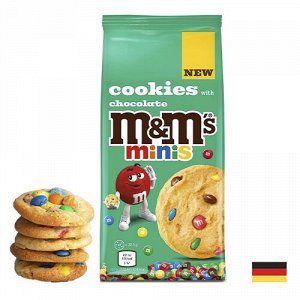 M&m's double chocolate 180g - Шоколадное печенье ММс