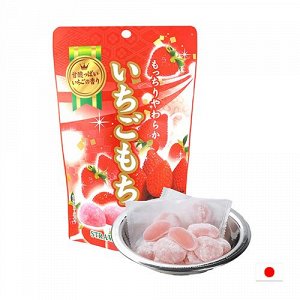 Seiki Mochi Strawberry 130g - Моти с клубникой