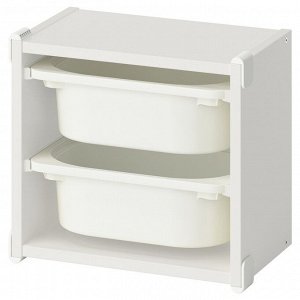 TROFAST, настенное хранилище, белый, 34x21x30 см