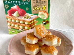 Пирожное LOTTE с фисташками и клубникой 69 гр/10