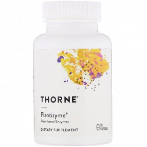 Thorne Research, Plantizyme, 90 капсул