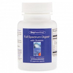 Allergy Research Group, Full Spectrum Digest with Glutalytic, 30 Vegetarian Capsules