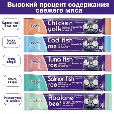 Вкусняшки для кошек