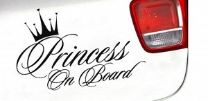 Наклейка светоотражающая "Принцесса"