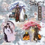 Фигурки акриловые &quot;Хаски и его белый кот-шицзунь&quot;, 10 см (набор из 3-х стендов)