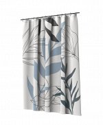 Штора для ванной &quot;Aquaflower&quot; 200х180см