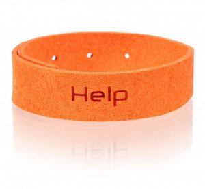 "HELP" Браслет от комаров микрофибра 23х1,8см