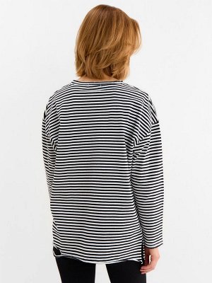 Лонгслив женский MINAKU: One Most Brand, цвет тонкая полоска, размер onesize