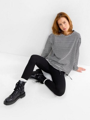 Лонгслив женский MINAKU: One Most Brand, цвет тонкая полоска, размер onesize