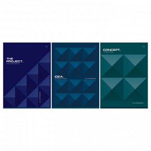 Тетрадь 60л., А4, клетка BG ""Monocolor. Corporate identity""